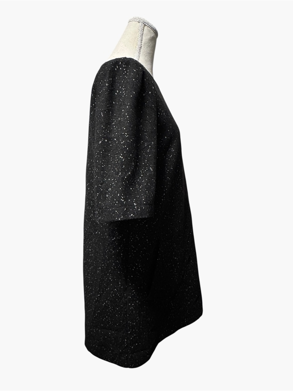 BIRDS OF NORTH AMERICA Women's Bishop Relaxed Fit Winter Dress - Black, Sz 8 - Picture 6 of 11